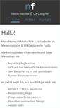 Mobile Screenshot of mariofink.de